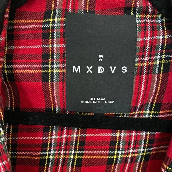 MXDVS If Death Had A Pet Jacket with Plaid Lining - Picture 10 of 10